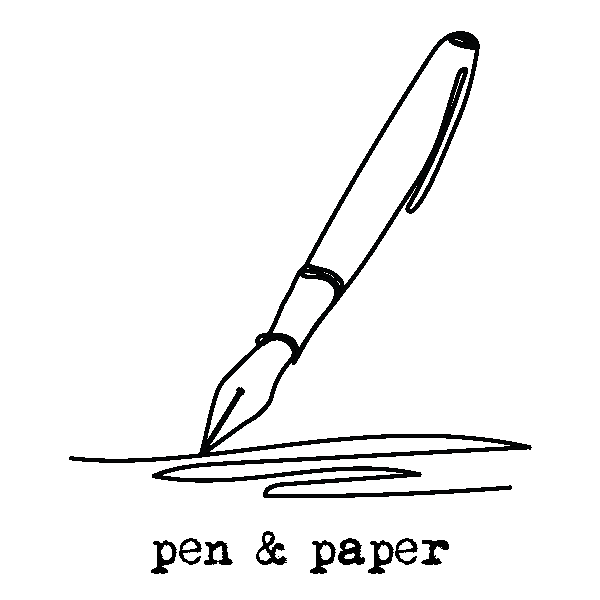 fountain pen doodle